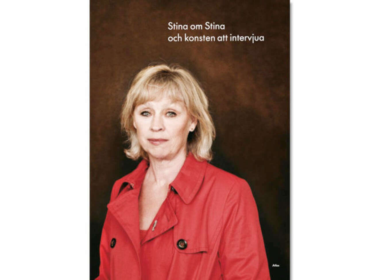 Omslag boken Stina om Stina och konsten att intervjua