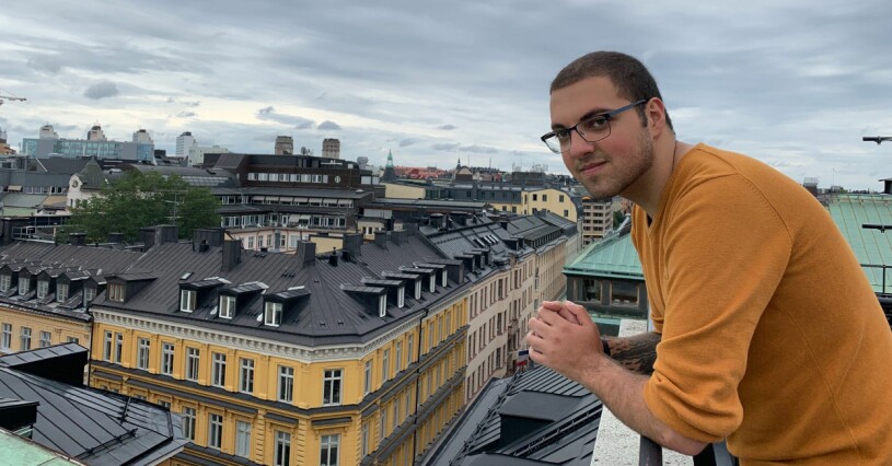 Vlad berättar att han drömmer om utbildning och familj. Foto: Privat