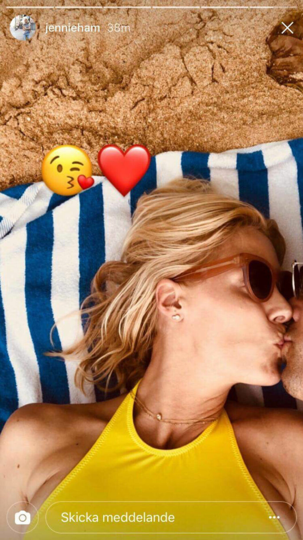 Foto: Jennie Hammars Instagram via Hänt.se