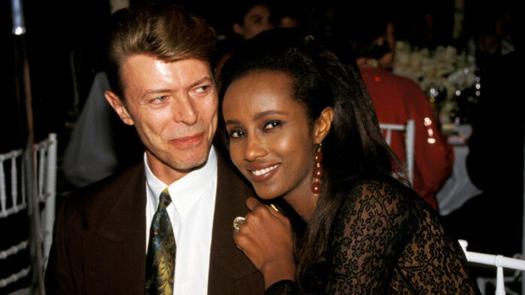 Iman och David Bowie