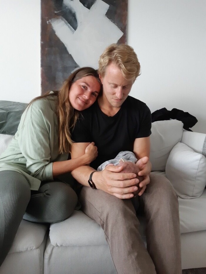 Matilda och henne Oscar Sundh var lyckliga nyblivna föräldrar när livet ändrades i en smäll. Matilda Ambré med pojkvännen Oscar Sundh och deras son Nikolai.