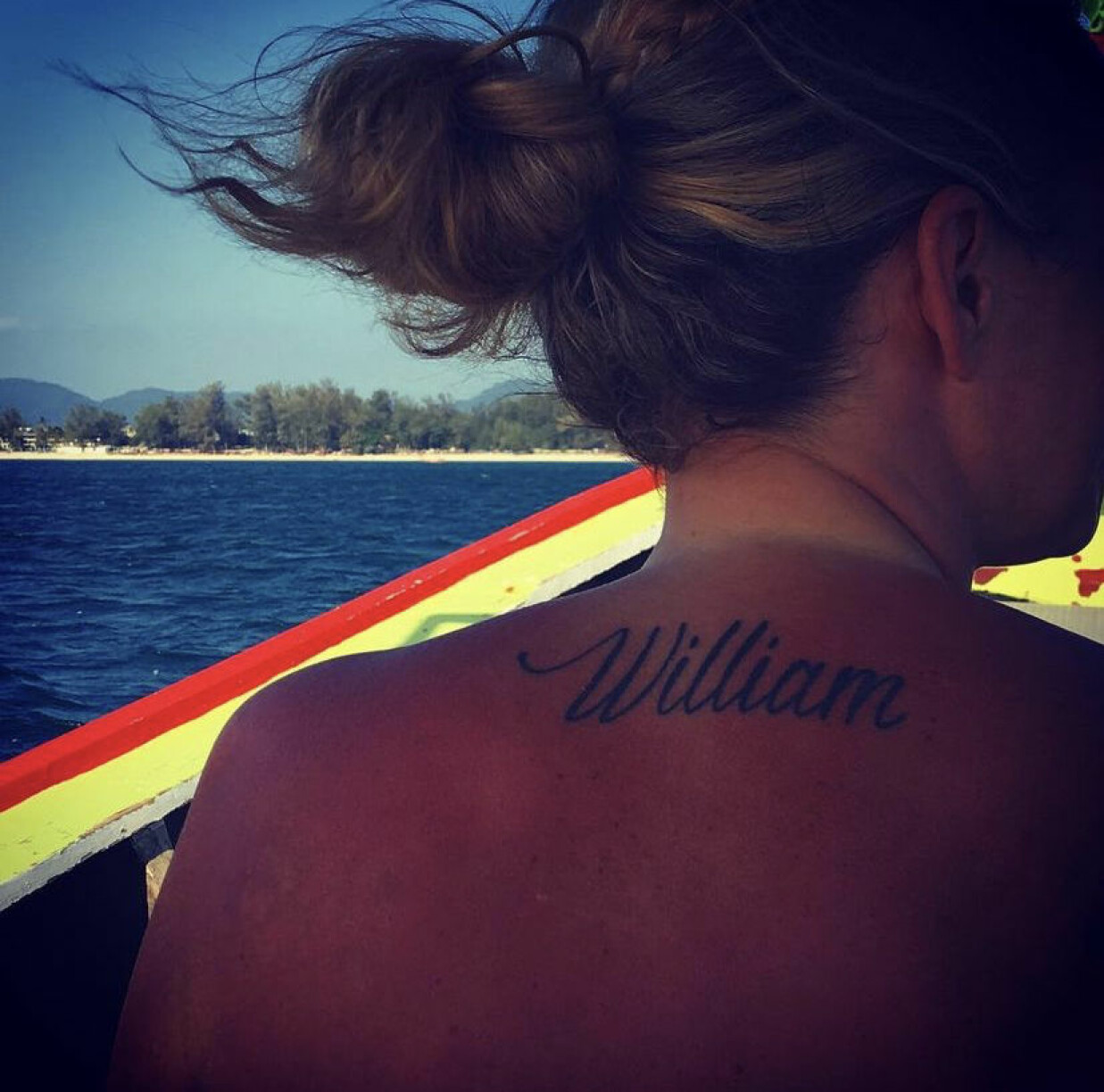 "Efter sju år har känslorna kommit i kapp men då kommer istället sorgen över att ju längre tiden går, desto längre bort kommer William".