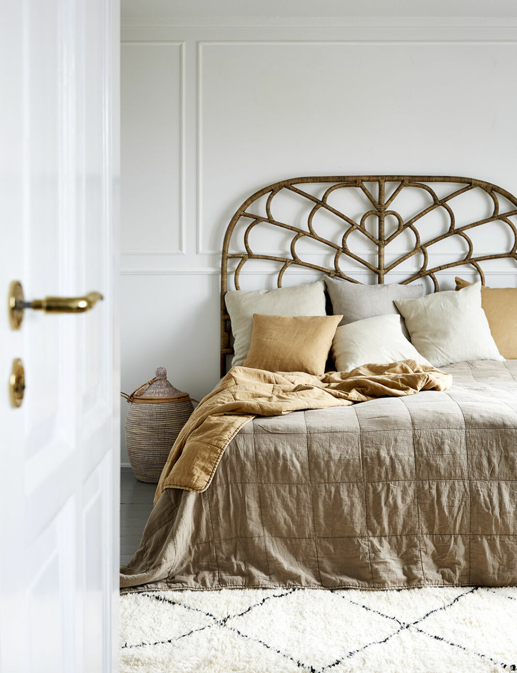 Rotting, linne, bomull… Nu vill alla inreda med naturmaterial! Foto: Sika Design Naturmaterial är en inredningstrend 2020