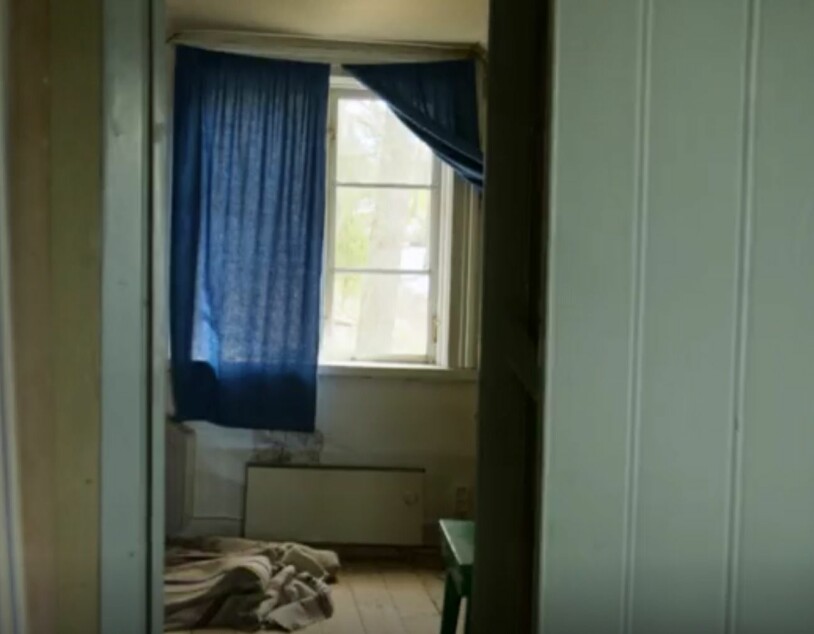 Insidan av Sjöstugan behöver renoveras ordentligt.