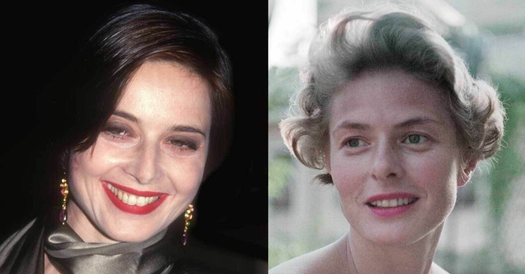 Isabella Rossellini och Ingrid Bergman.