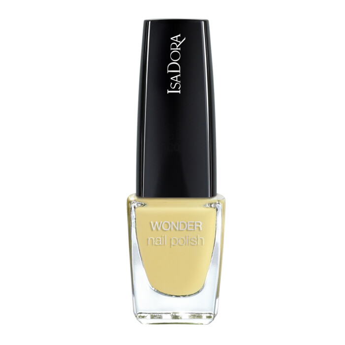 gult nagellack från isadora
