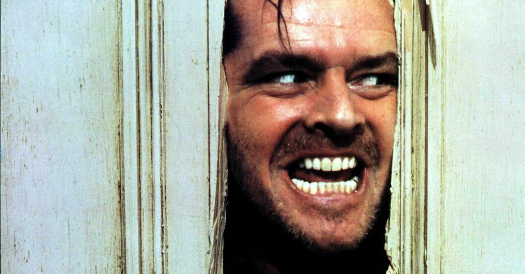 Jack Nicholson hör till filmvärldens otäckaste pappor med rollen som Jack Torrance i <em>The Shining</em>. Jack Nicholson i filmen The Shining.