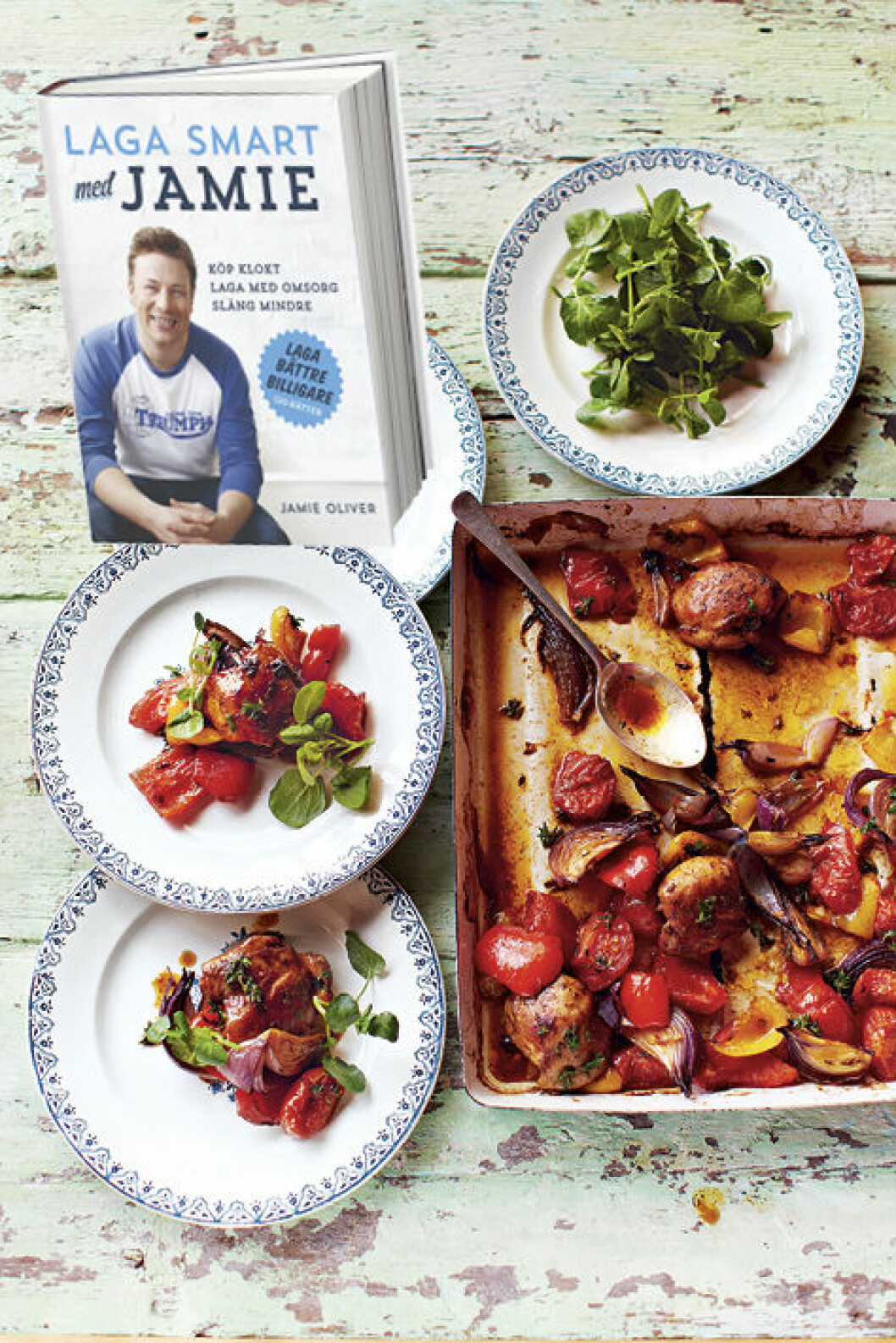 Lättlagad kyckling i långpanna med Jamie Oliver
