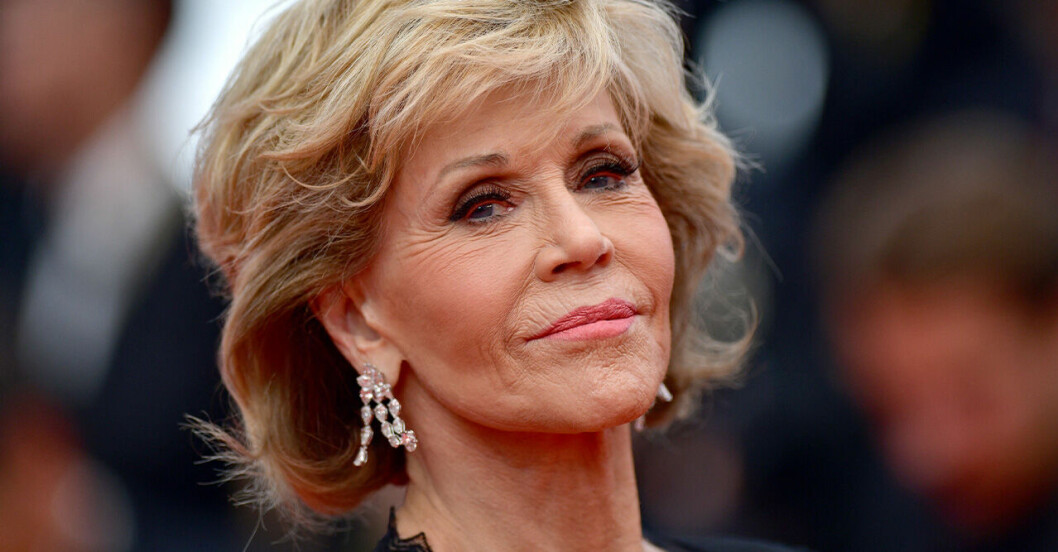 Jane Fonda på röda mattan i september