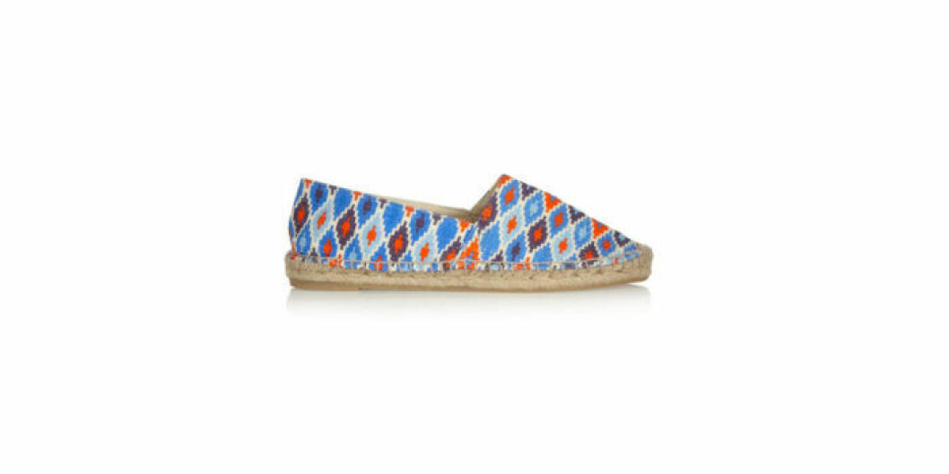 <br>Espadriller, ca 800 kr, J. Crew/<a href="http://www.net-a-porter.com/?cm_mmc=GoogleNORc-_-NOR_-_Brand_-_Secondary_Exact-_-Secondary_Exact_-_Misspells-_-net%20%C3%A0%20porter_e&gclid=CMLrvcz9qb8CFYXhcgod6WgAMw" target="_blank">Net-à-Porter.com</a> Espadriller, ca 800 kr, J. Crew/Net-à-Porter.com