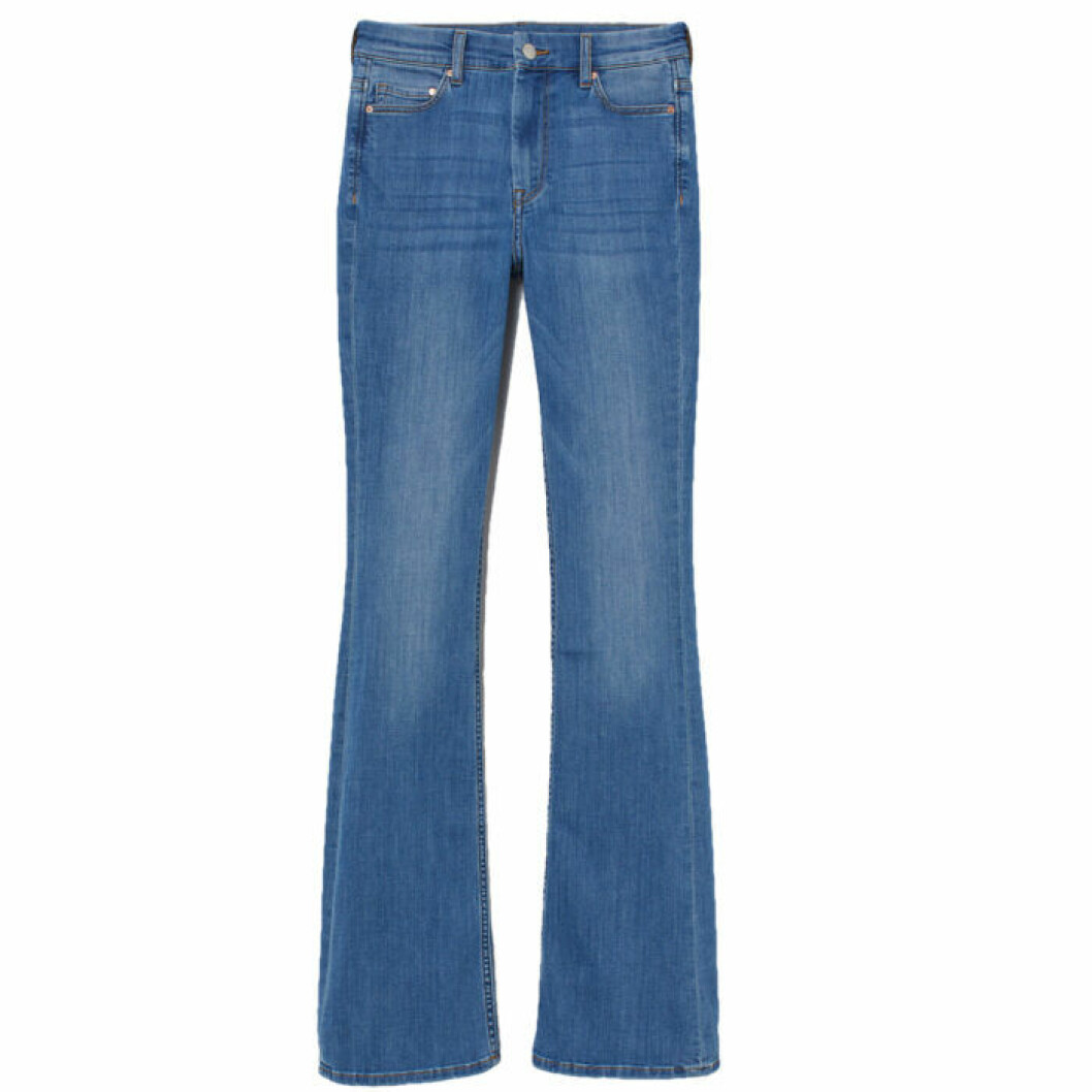 Jeans med hög midja från H&M