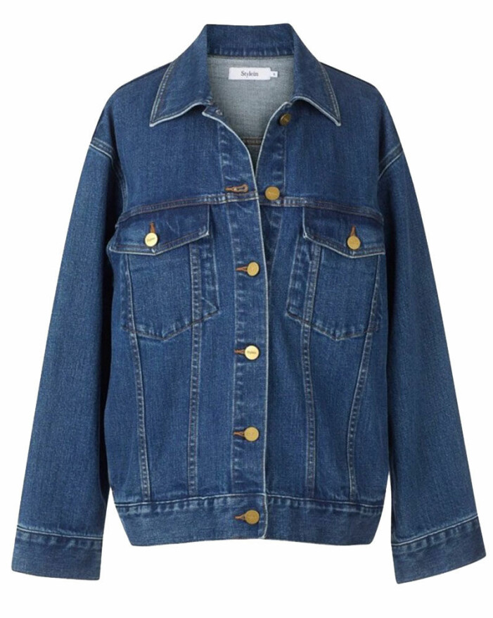 Snygg jeansjacka i oversize