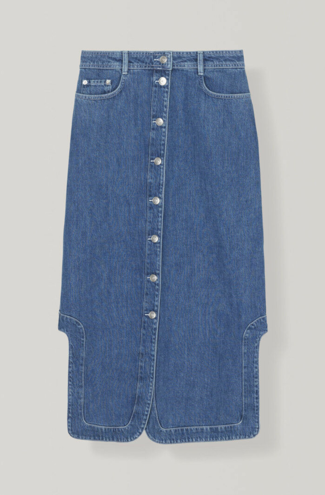 Jeanskjol från Ganni
