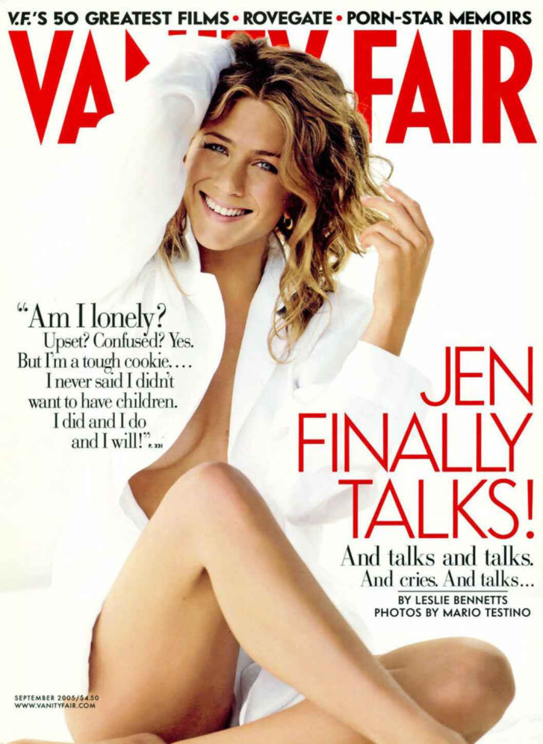 Jennifer Aniston i Vanity Fair