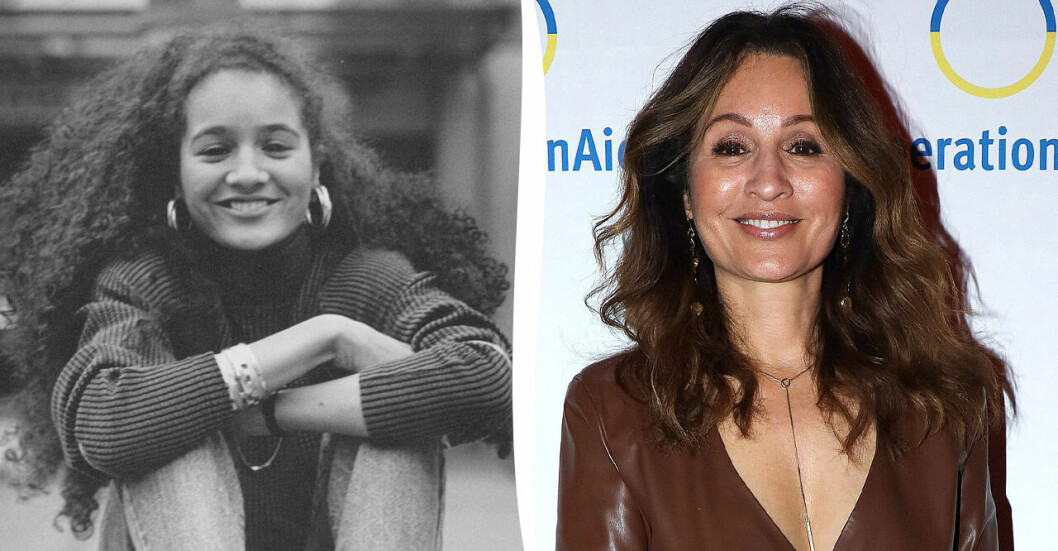 Jennifer Brown 1990 och 2022.