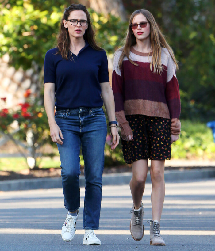 Jennifer Garner och Violet Affleck