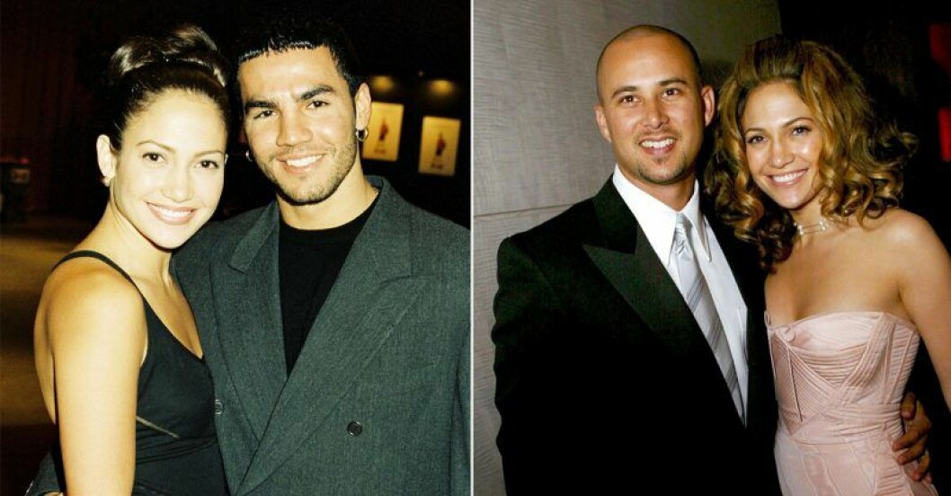 Jennifer Lopez med Ojani Noa t.v. och Cris Judd t.h. Jennifer Lopez med Ojani Noa och Cris Judd