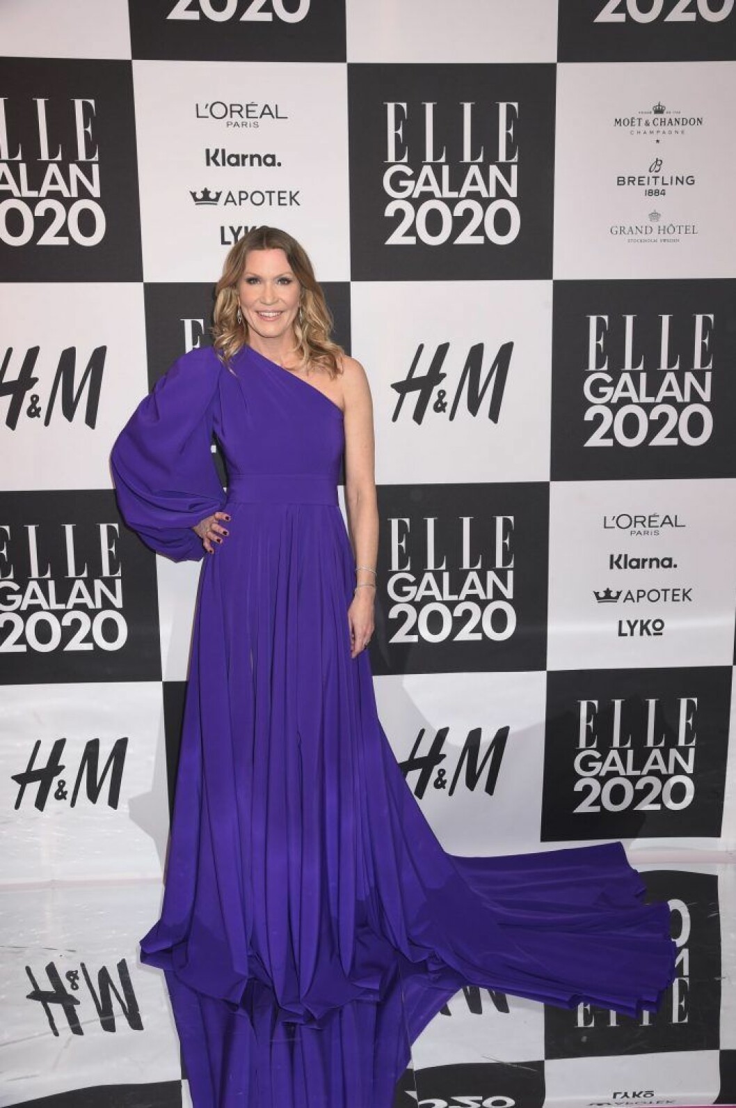 Jenny Alversjö på Elle-galan Jenny Alversjö Elle-galan
