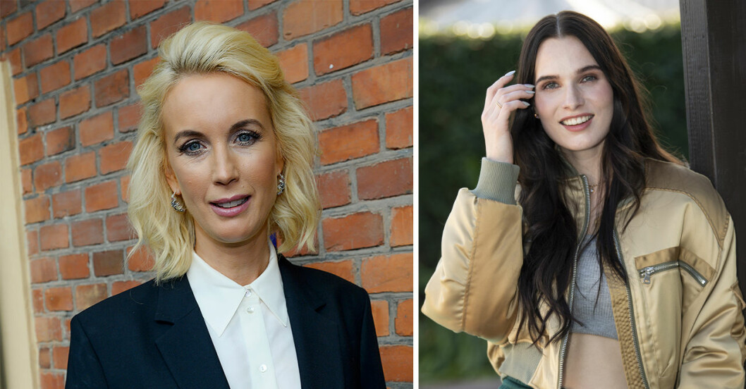 Jenny och bonusdottern Maja Strömstedt klickar väldigt bra.