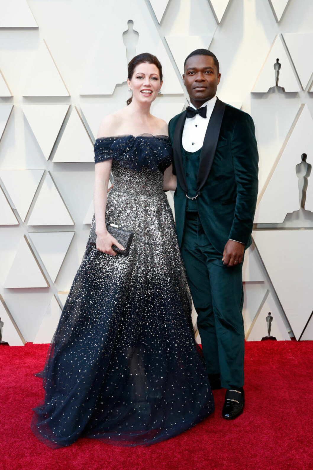 Jessica Oyelowo och David Oyelowo. Jessica Oyelowo och David Oyelowo på Oscarsgalan 2019