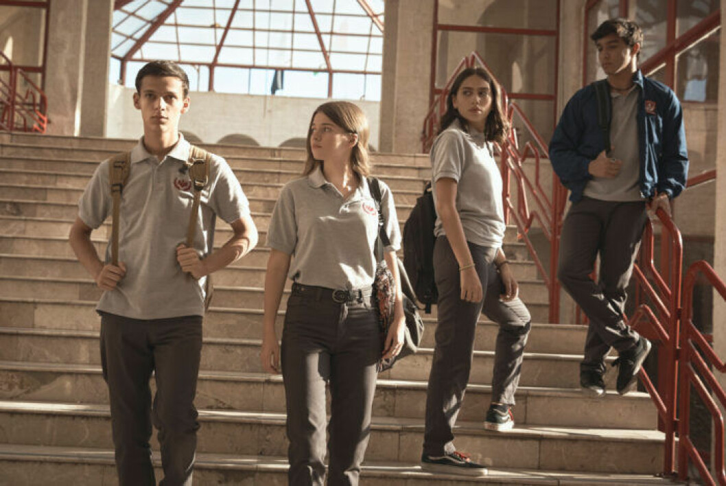 <em>Jinn</em>. Foto: Netflix Jinn på Netflix i juni 2019