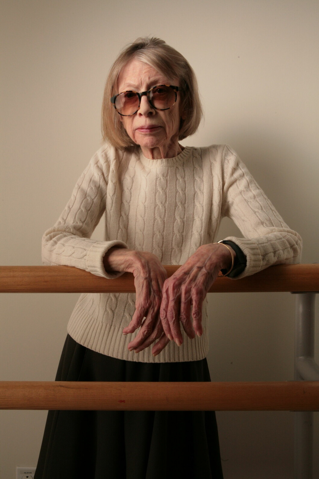 Joan Didion var en stilikon för många kvinnor. Inte minst efter att hon blivit modell, på ålderns höst. 2015 frontade hon en kampanj för Celine.