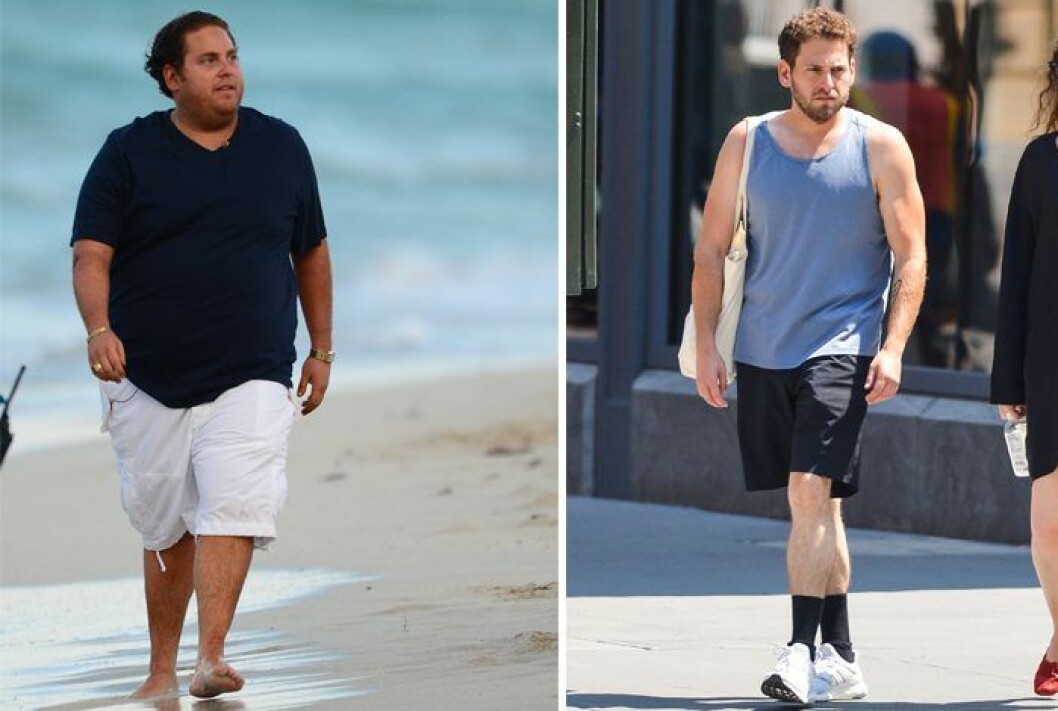 Jonah Hill 2015 och 2017. Foto: TT Jonah Hill.