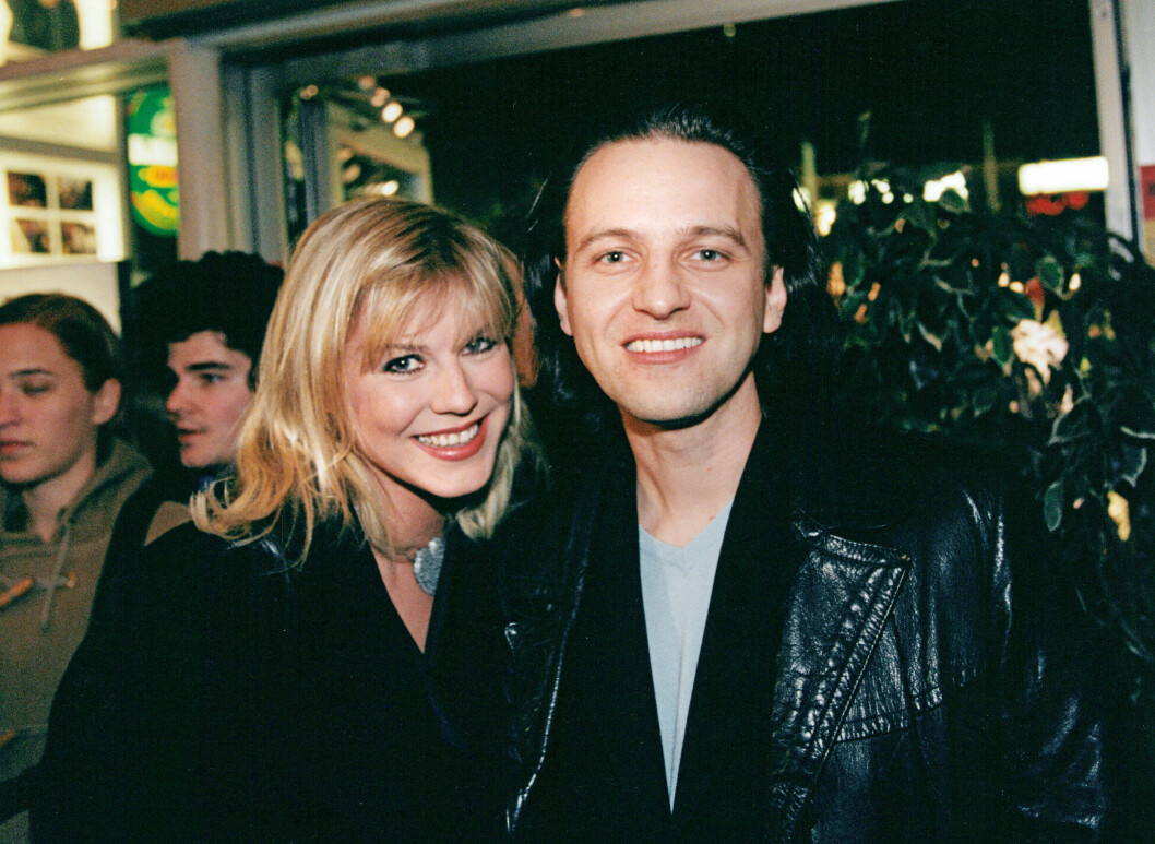Josefin Nilsson och Björn Kjellman 1997.