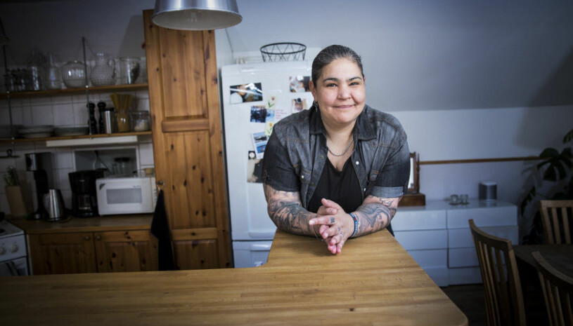 Josselin hoppas att hennes historia ska kunna hjälpa andra att våga prata om sina jobbiga upplevelser. Foto: Veronica Kindblad Josselin Freytes Peña