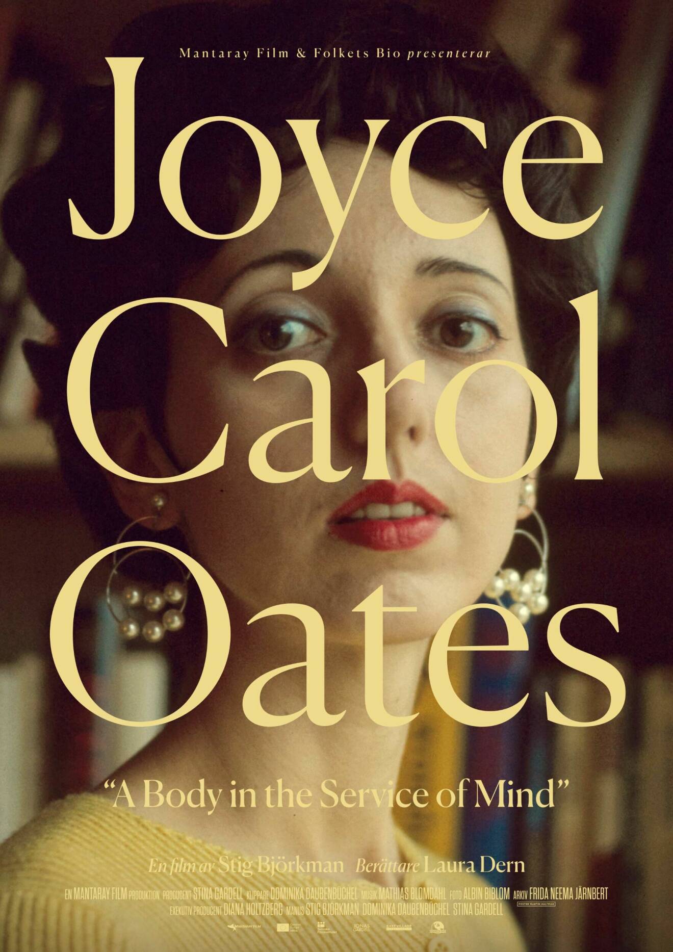 Joyce Carol Oates: A body in the service of mind.