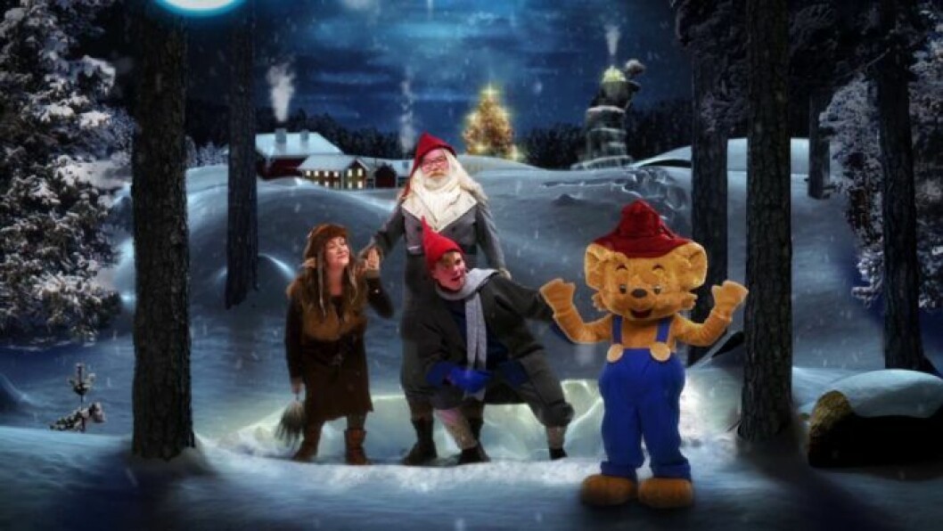 jul med Bamse