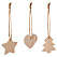 Julgransdekorationer i trä från Ikea