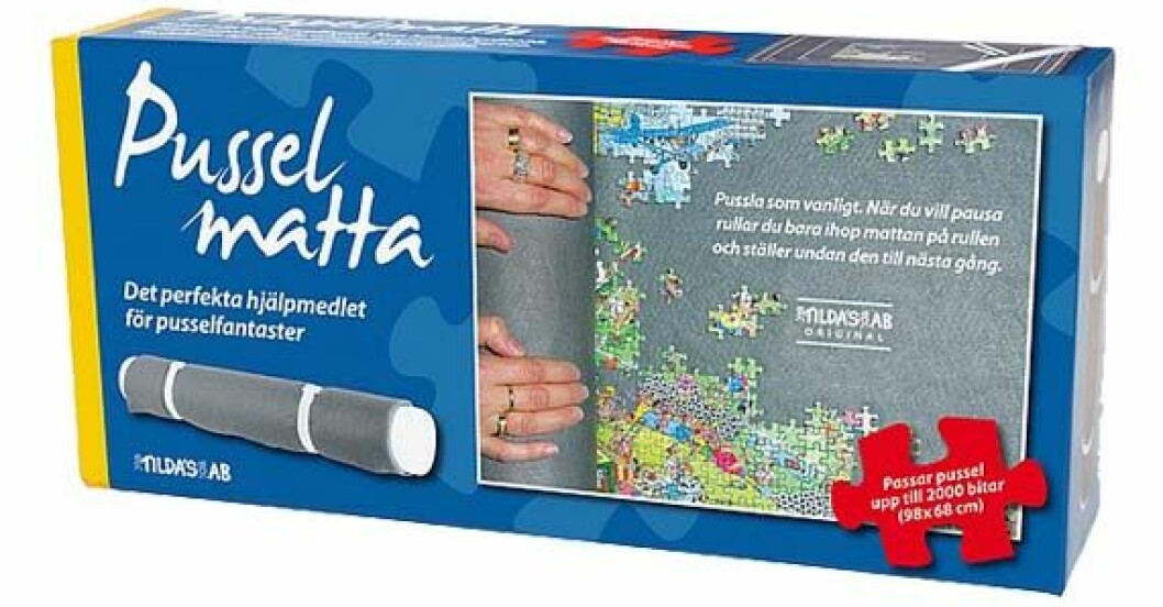 julklapp till henne - pusselmatta