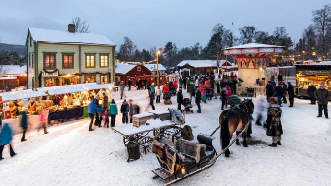 Foto: Erik Westberg Julmarknad på Jamtli.