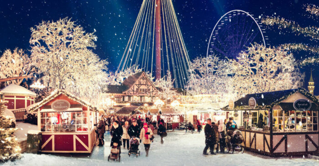 jul på Liseberg