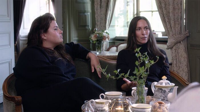 Kakan Hermansson och Louise Edlund Winblad. Kakan och Louise