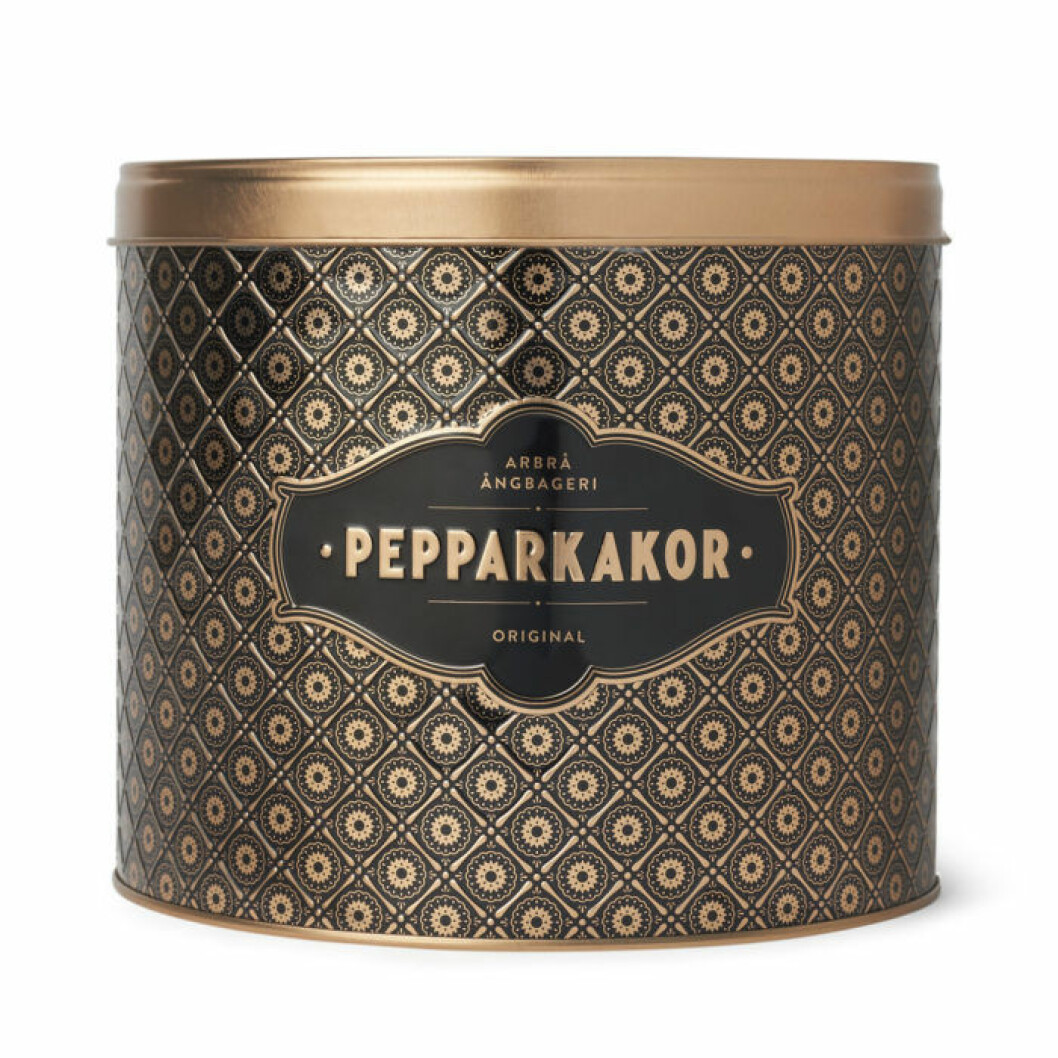 kakburk med pepparkakor