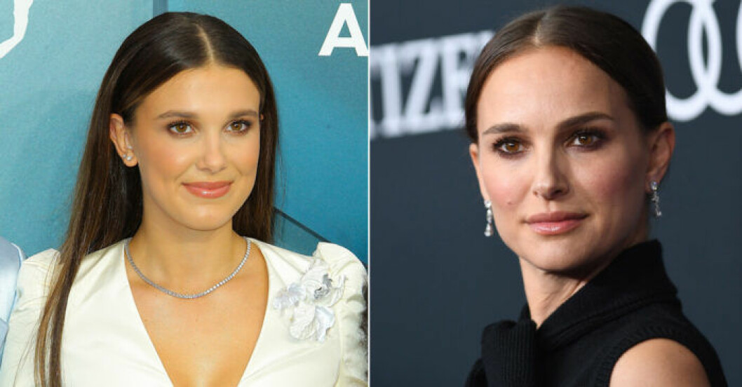 MIlle Bobby Brown och Natalie Portman