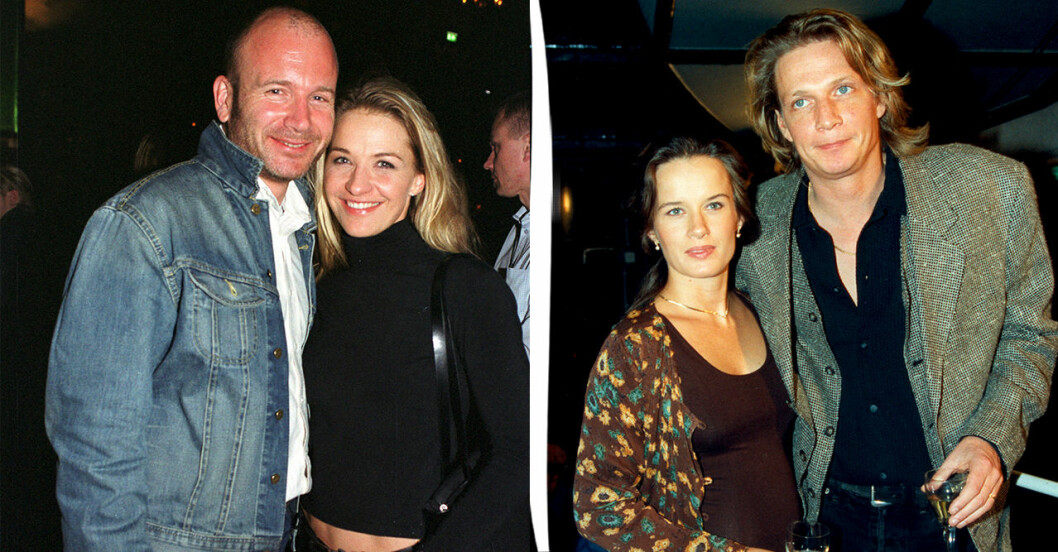 Hans Fahlen med Kristin Kaspersen, Malin Berghagen med Tommy Nilsson.