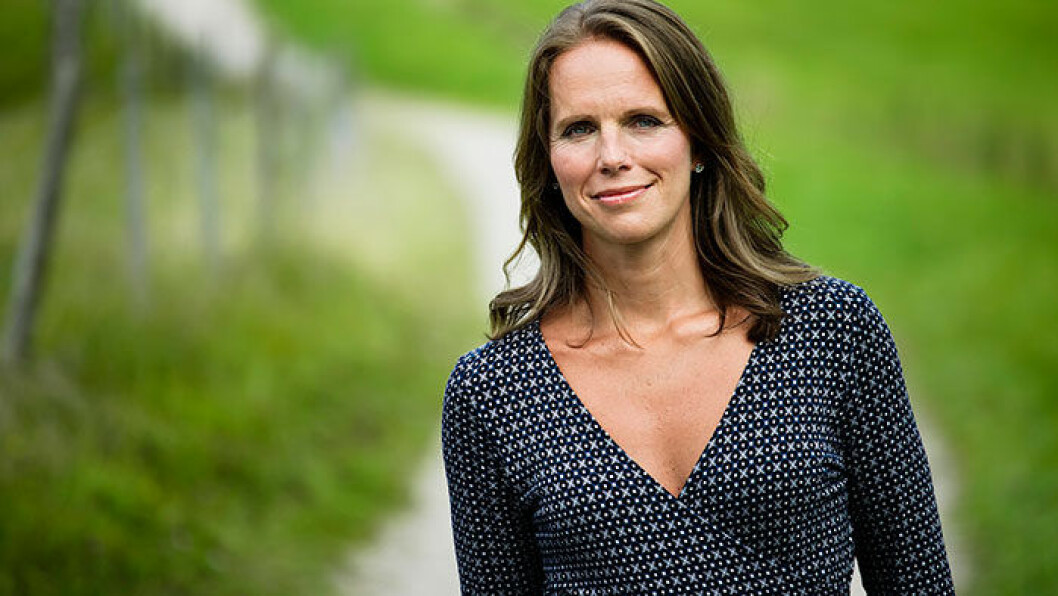 Karin Isberg är livscoach, utbildad i neurovetenskap och positiv psykologi. Foto: Petter Cohen.