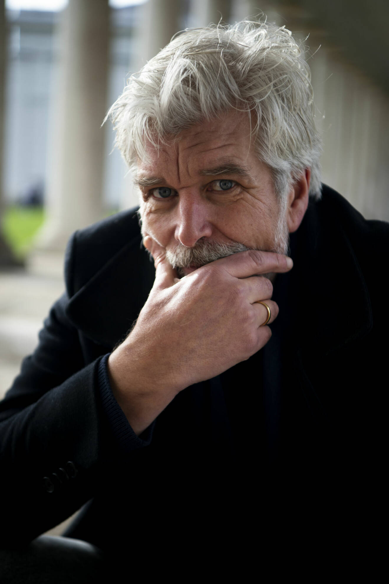 Författaren Karl Ove Knausgård är våren 2024 aktuell med boken Nattens skola.