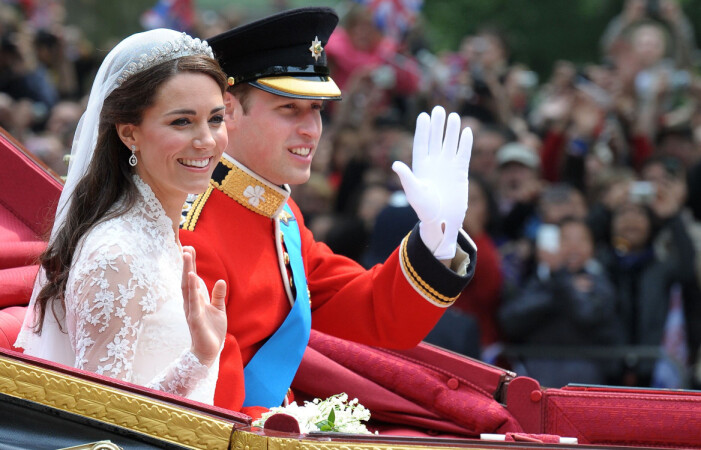 KATE MIDDLETON OCH PRINS WILLIAM BRÖLLOP