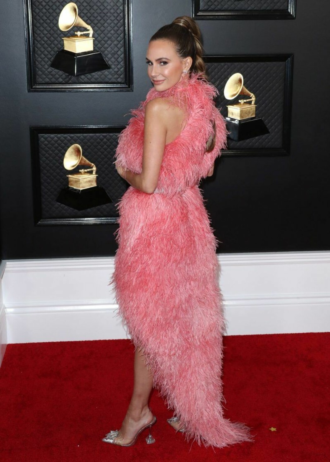 Keltie Knight på Grammy Awards 2020 röda mattan
