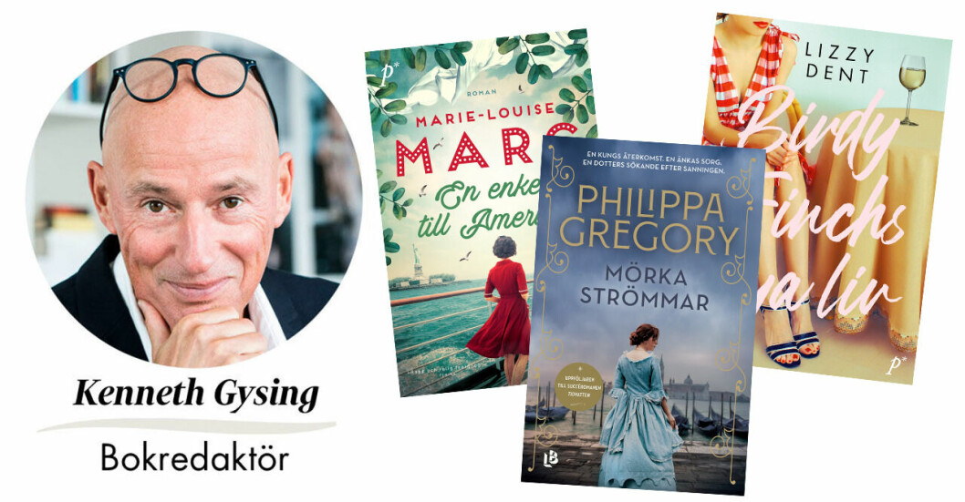 Kenneth Gysing, Feminas bokredaktör, ger dig veckan tre boktips.