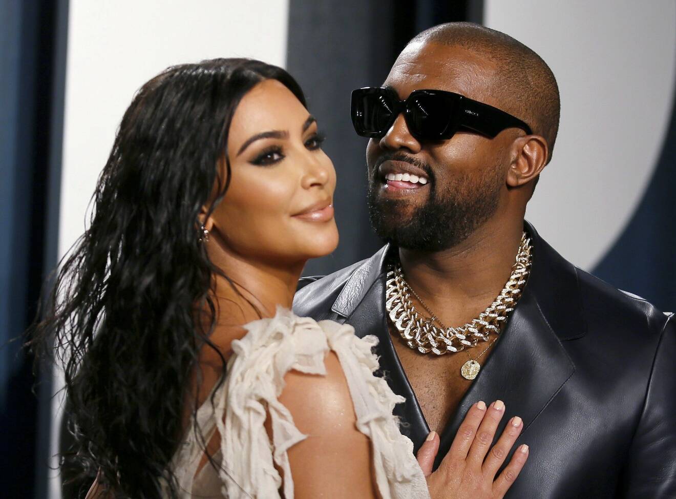 Kim Kardashian och Kanye West.