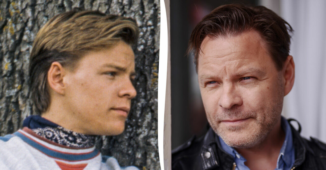 Kim Sulocki 1990 och 2022.