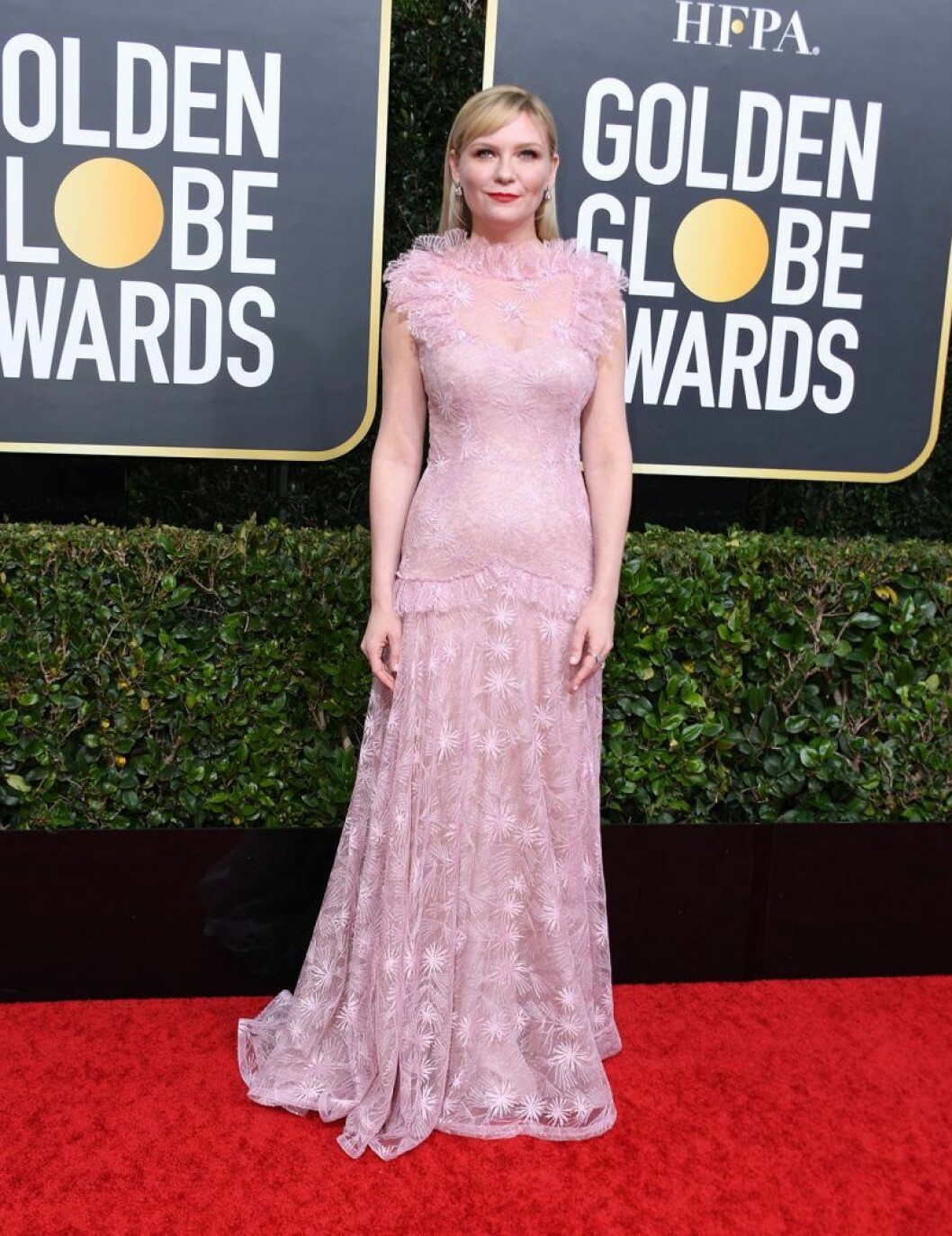 Kirsten Dunst. Kirsten Dunst på Golden Globes.