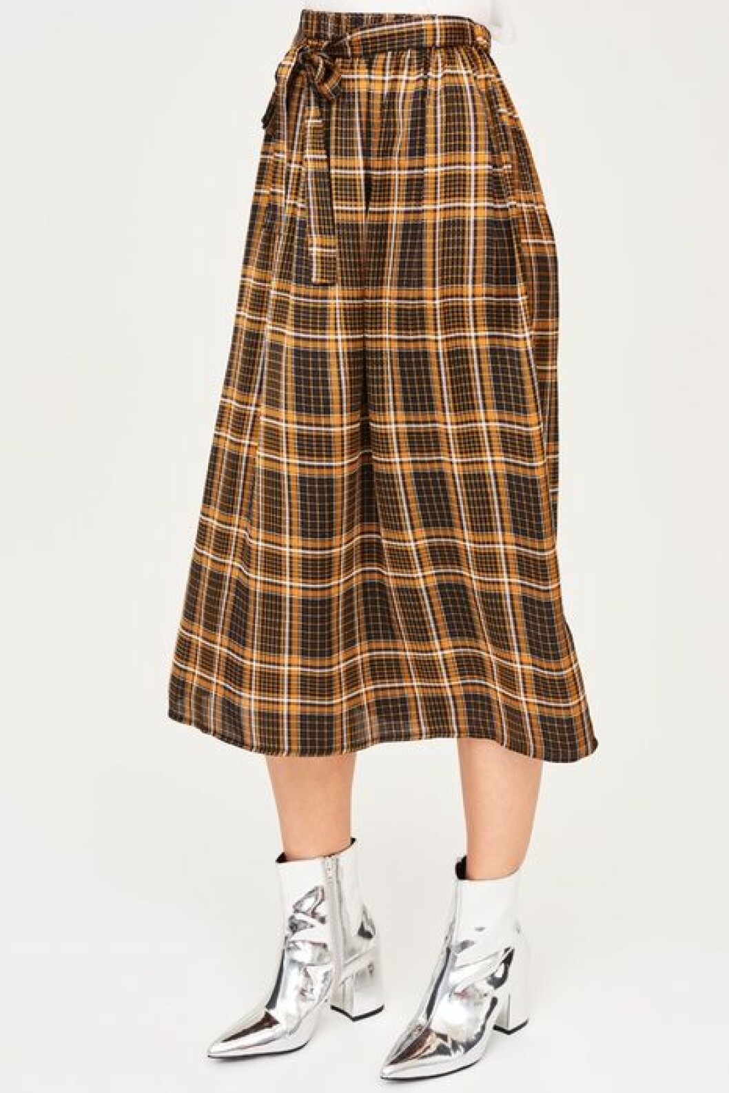 Rutig kjol Gina tricot