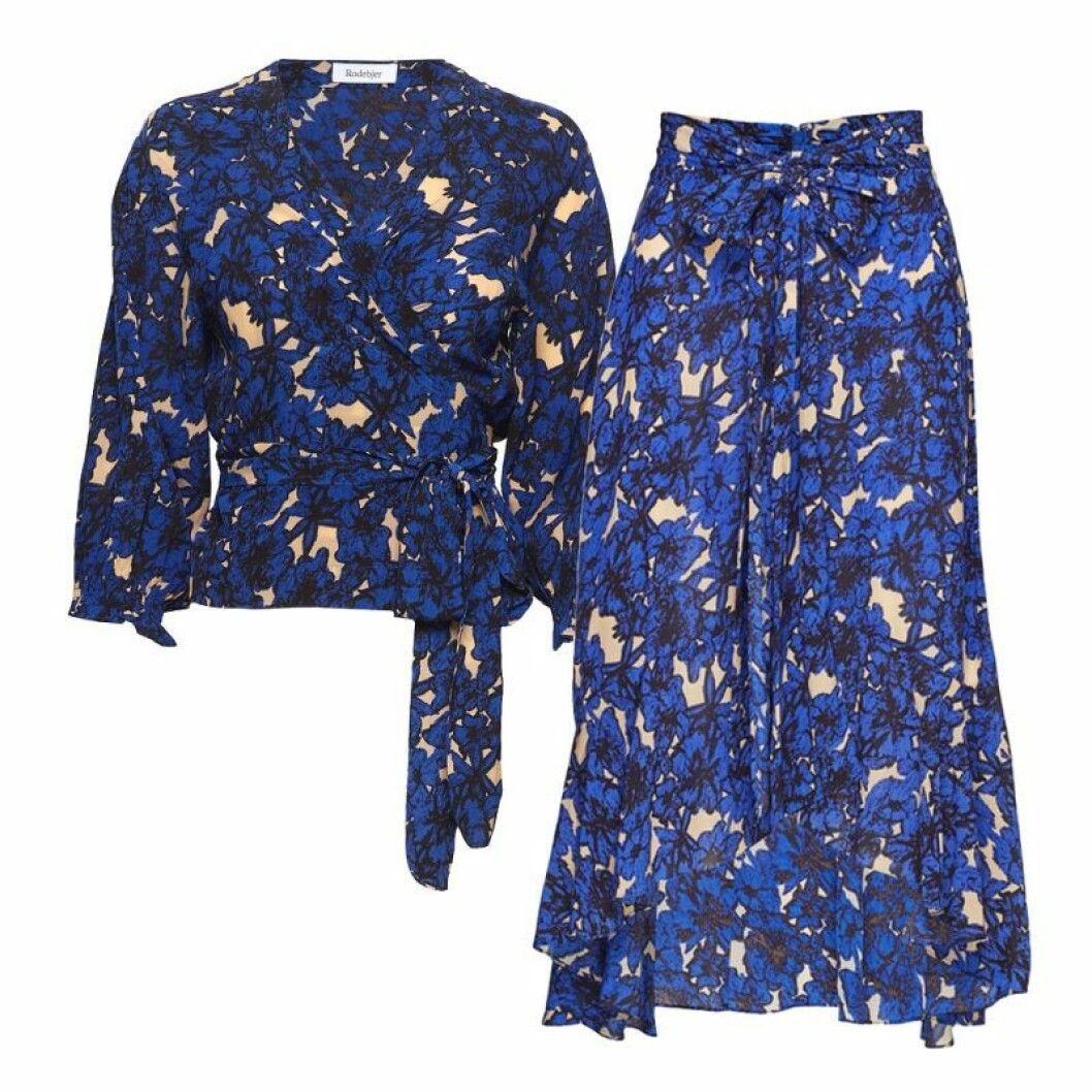 Rodebjer blommigt set