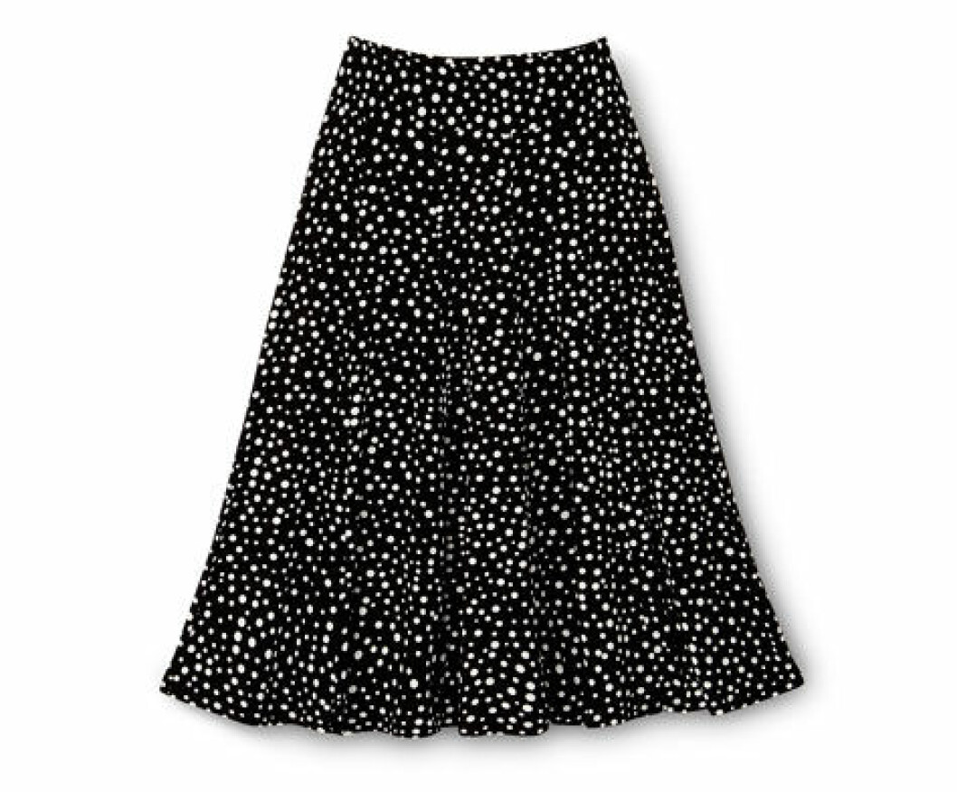 Kjol 299 kr, <a href="http://www.ellos.se/balsamik/kjol/429866?N=1z141n2Z1z141qdZ1z141ll&Ns=RankValue2%7C1&Nao=14&selArt=330262" target="_blank">Ellos</a>. Prickig Kjol 299 kr, Ellos.
